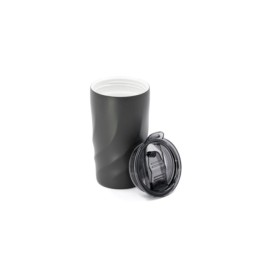 Brandcharger Vortex Calix Ceramica reisbeker 400ml - RVS - draaglus - lekvrije schroefdop