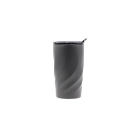 Brandcharger Vortex Calix Ceramica reisbeker 400ml - RVS - draaglus - lekvrije schroefdop