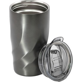 Brandcharger Vortex Calix reisbeker 400ml - RVS - draaglus - lekvrije schroekdeksel