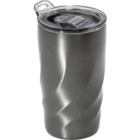 Brandcharger Vortex Calix reisbeker 400ml - RVS - draaglus - lekvrije schroekdeksel