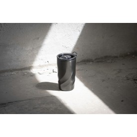 Brandcharger Vortex Calix reisbeker 400ml - RVS - draaglus - lekvrije schroekdeksel