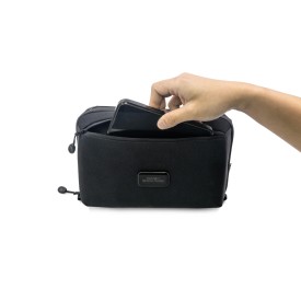 Brandcharger Zen schoudertas - polyester - multifunctioneel - verstelbare riem