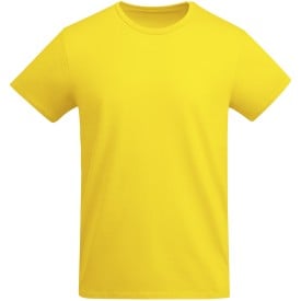 Breda kindershirt met korte mouwen-Geel