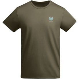 Breda kindershirt met korte mouwen-Militar green