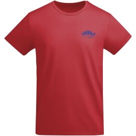 Breda kindershirt met korte mouwen-Rood