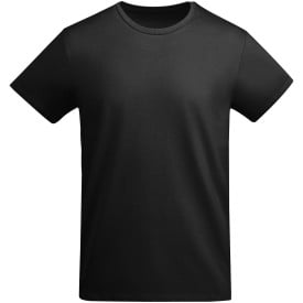 Breda kindershirt met korte mouwen-Zwart