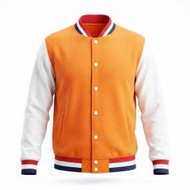 Brickstone Varsity jacket oranje-Oranje