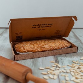 Brievenbus amandelcake