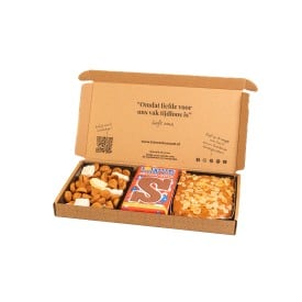 Brievenbus Sinterklaaspakket – Tony's Chocolonely – met eetbaar logo