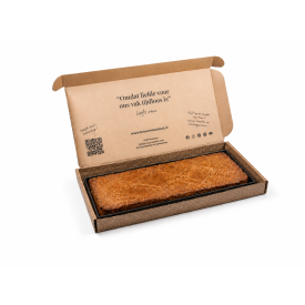 Brievenbus Speculaas Boterkoek – met eetbaar logo