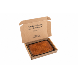 Brievenbus Speculaas Boterkoek ½-Speculaas boterkoek