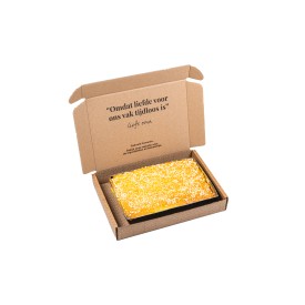Brievenbustaart panettoncake ½-Panettone cake