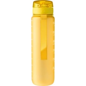 Brinley drinkfles 1000 ml - rPET - fliptopdop-Geel