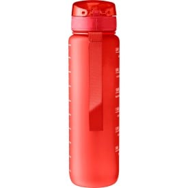 Brinley drinkfles 1000 ml - rPET - fliptopdop-Rood