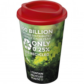 Brite Americano® 350 ml geïsoleerde beker-Rood