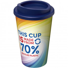 Brite-Americano® Eco 350 ml geïsoleerde beker-Blauw