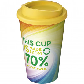 Brite-Americano® Eco 350 ml geïsoleerde beker-Geel