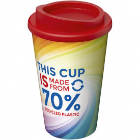 Brite-Americano® Eco 350 ml geïsoleerde beker-Rood