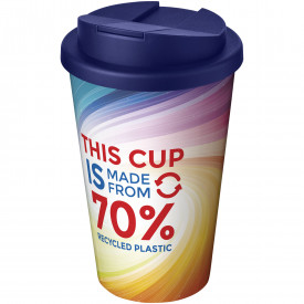 Brite-Americano® Eco 350 ml morsvrije geïsoleerde beker-Blauw