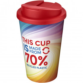 Brite-Americano® Eco 350 ml morsvrije geïsoleerde beker-Rood
