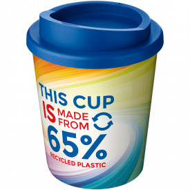 Brite-Americano® Espresso Eco 250 ml geïsoleerde beker-Midden blauw