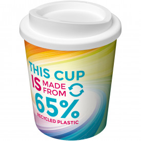 Brite-Americano® Espresso Eco 250 ml geïsoleerde beker-Wit