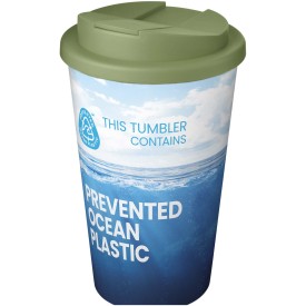 Brite-Americano® POP 350 ml geïsoleerde beker met morsbestendig deksel-Gemêleerd groen