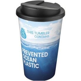 Brite-Americano® POP 350 ml geïsoleerde beker met morsbestendig deksel-Zwart