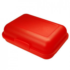 Broodtrommel Break-2 kleuren-Trend Rood, #df0501