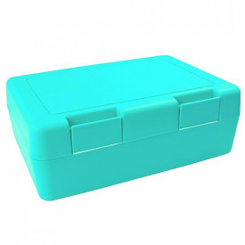 Broodtrommel Dinner-1 kleur-Pastel Blauw, #46d5ff