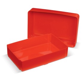 Jumbo broodtrommel - 1,2 L - PP - grote bedrukking