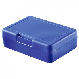 Broodtrommel Lunch-Blauw, #1468b4-1 kleur