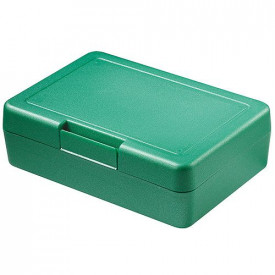 Broodtrommel Lunch-Metallic Groen, #3a9083-1 kleur