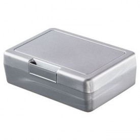 Broodtrommel Lunch-Pastel Blauw, #46d5ff-1 kleur