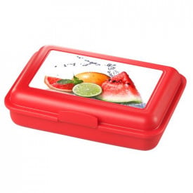 Schoolbox Junior broodtrommel - kunststof - met fotoprint