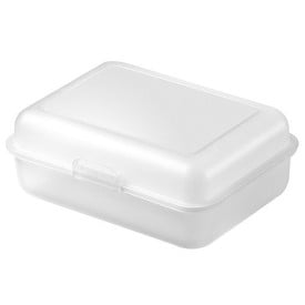 Schoolbox broodtrommel - kunststof - met kliksluiting - met fotoprint