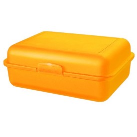 Schoolbox broodtrommel - kunststof - met kliksluiting - met fotoprint