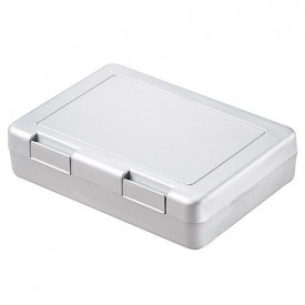 Broodtrommel Snack (Fotoprint)-Fotoprint-Zilver, #9e9e9e