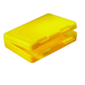 Snack broodtrommel - kunststof - 2 kliksluitingen