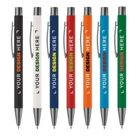 Brooklyn soft touch pen