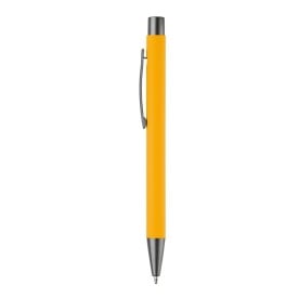 Brooklyn soft touch pen-Geel