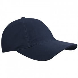 Brushed Promo Cap-Marineblauw, #374b63-1 kleur
