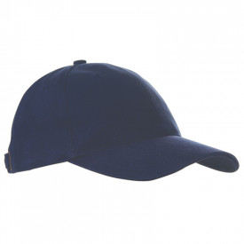 Brushed Twill Cap buckle-Marineblauw, #374b63-Borduring