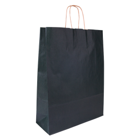Budget papieren tas 100 g/m² - A3 - diverse kleuren - gedraaid koord