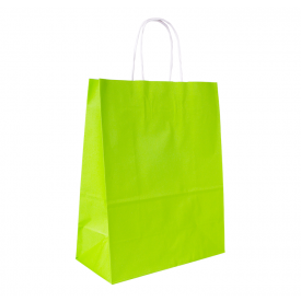 Budget papieren tas A4-Appelgroen