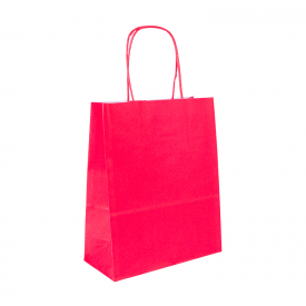 Budget papieren tas A5-Rood