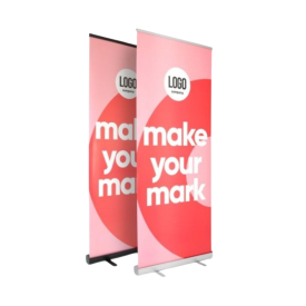 Budget roll-up banner - 85 x 200 cm