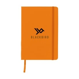 BudgetNote notitieboek - A5 - PU - 80 vellen - gelinieerd - elastieksluiting en leeslint