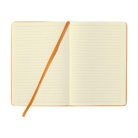 BudgetNote notitieboek - A5 - PU - 80 vellen - gelinieerd - elastieksluiting en leeslint
