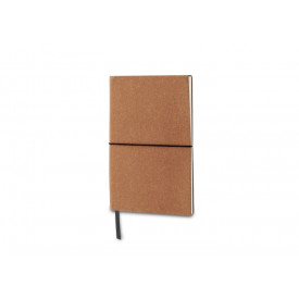 Bulletjournal recycled leer A5-Licht bruin